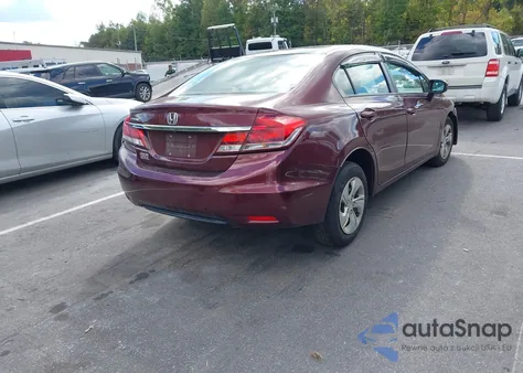 2014 Honda Civic Lx from USA, damaged, VIN 19XFB2F59EE019843